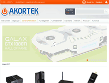 Tablet Screenshot of akortek.com